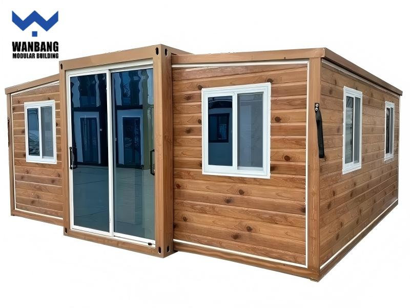 All-in-one dual-wing expandable container house